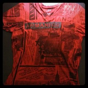 Men Armani Exchange t-shirt sz L